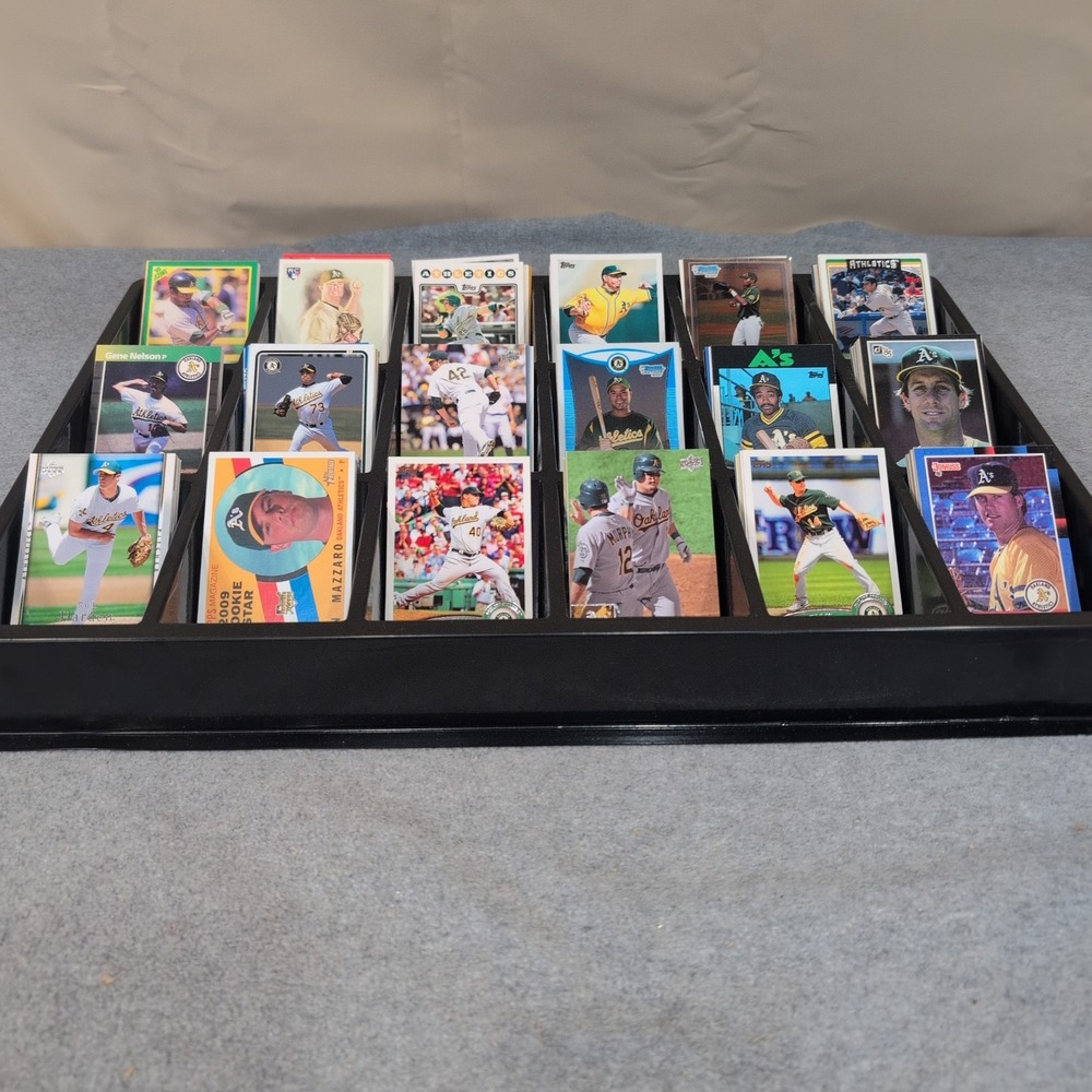 Lot of 300 Oakland Athletics Baseball Cards Topps Donruss Upper Deck MLB A's - Picture 1 of 2